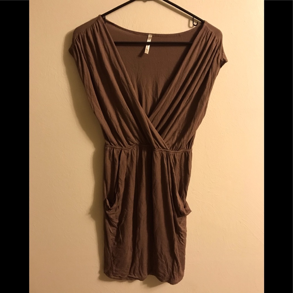 Bella D Brown Dress